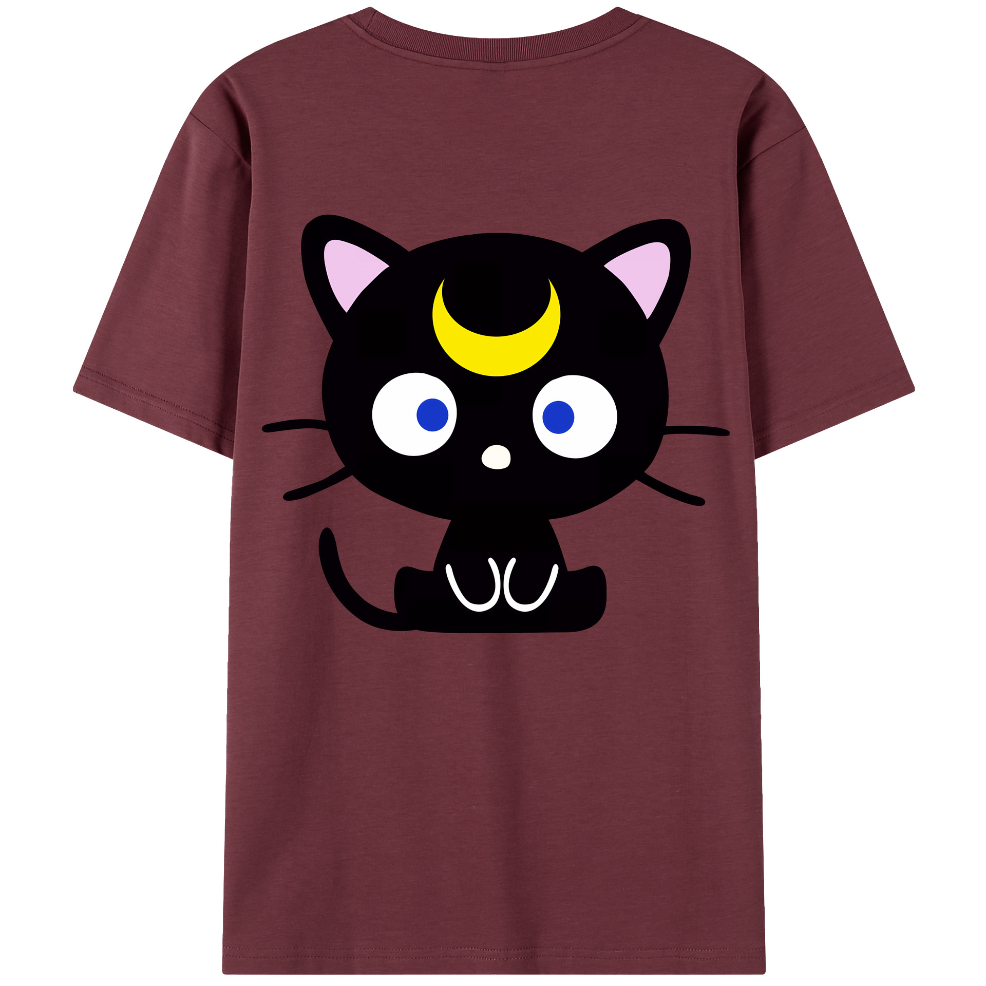 （画像用） 美少女戦士セーラームーン Sailor Moon 綿100％半袖Tシャツ（背面プリント）